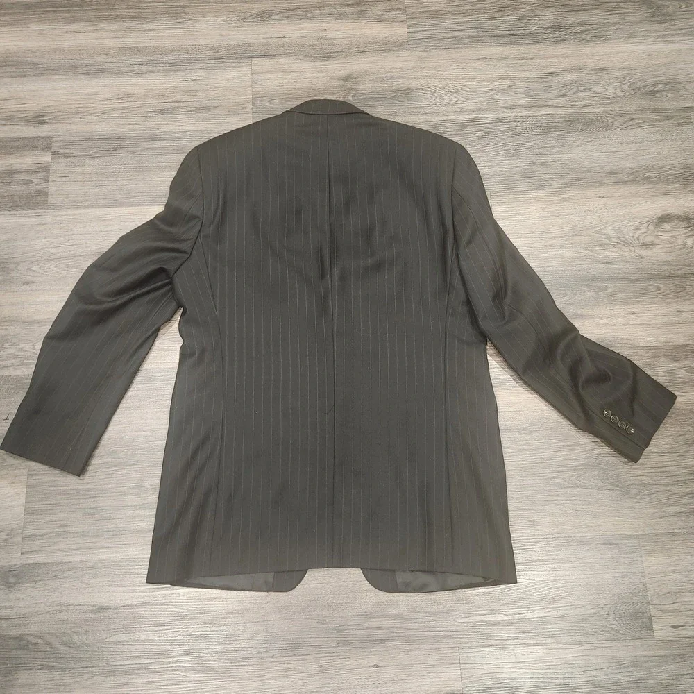 Ralph lauren Pinstripe Blazer Business Suit Jacket Formal‎ Career Coat 41L